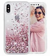 Image result for Floating Glitter iPhone X Cases