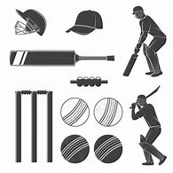 Image result for Cricket Wicket Silhouette SVG