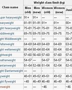 Image result for Boxing Weight Class