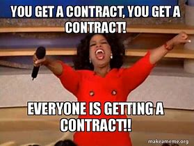 Image result for Contract Law Meme