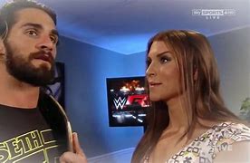 Image result for Stephanie McMahon Seth Rollins