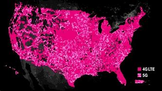 Image result for T-Mobile 5G Home Internet Coverage Map
