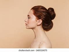 Image result for Shutterstock Woman Face Side View