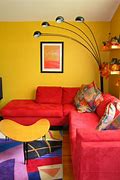 Image result for Red-Orange and Yellow Walmart Interior