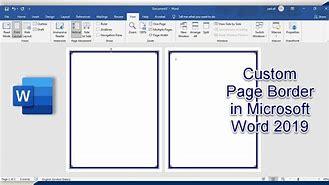 Image result for How to Make a Custom Page Border in Word