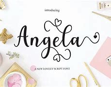 Image result for The Name Angela Unique Lettering