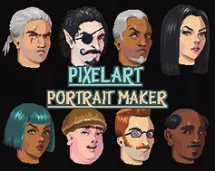 Image result for Pixelated Portraits