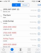 Image result for iPhone Call Log Screen Blank