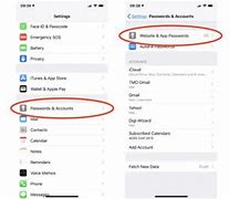 Image result for How to Change Password On iPhone E Mail