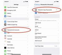 Image result for how to changing passwords on iphone for mail
