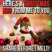 Image result for Christmas Hug Meme