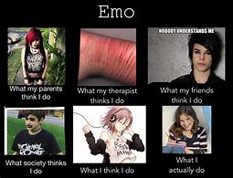 Image result for Emo Identity Meme