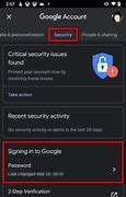 Image result for Gmail Manage Passwords