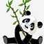 Image result for Cute Panda Eating Bamboo Cartoon for Logo