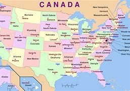 Image result for Map of USA with Cities