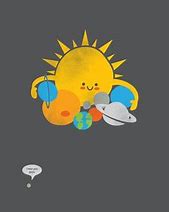 Image result for Cute Cartoon Pluto Planet