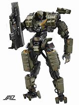 Image result for Military Robot Drawng