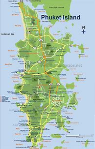 Image result for Phuket Island Thailand Map