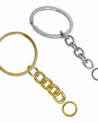 Image result for Single Key Ring Chain