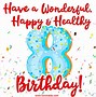 Image result for Happy 8th Birthday Girl Wishes