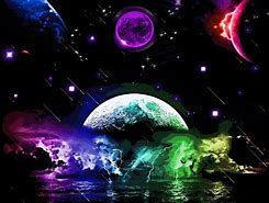 Image result for Rainbow Space Wallpaper