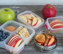 Image result for Sliced Apple in Lunch Box