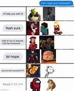 Image result for Can I Copy Your Homework Meme Power Rangers