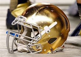 Image result for Notre Dame Football Helmet