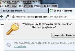 Image result for Password Pop Up