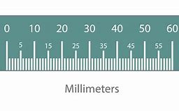 Image result for How Long Is 1 Millimeter