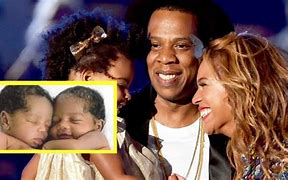 Image result for Jay-Z Beyonce Twins