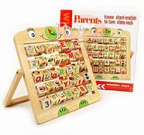 Image result for wood letters abacus brand