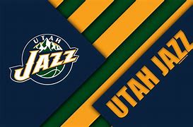 Image result for Utah Jazz Logo in Black Background