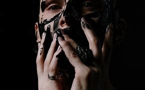 Image result for Girl Covering Face Emo