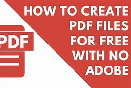 Image result for Create PDF Document