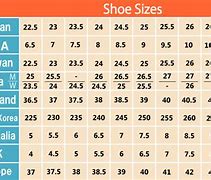 Image result for Japanese Shoe Size Chart