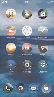 Image result for iOS 1 หน้าตา