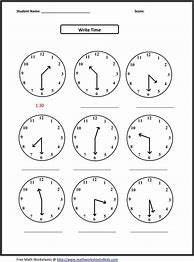 Image result for Time Worksheets Grade 4