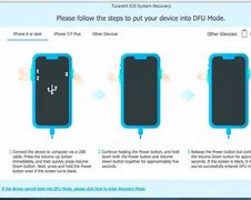 Image result for iPhone X DFU Mode Instructions