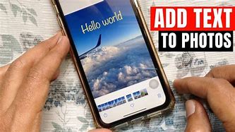Image result for Add Text to Image iPhone