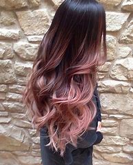 Image result for Rose Gold Hair Tips