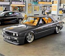 Image result for Stanced BMW E30 Convertible
