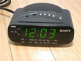 Image result for sony alarm clocks radios batteries