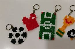 Image result for Football Keychain Beads