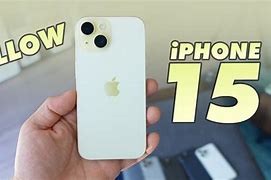 Image result for iphone 15 yellow unboxing