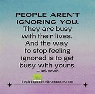 Image result for Don't Ignore People