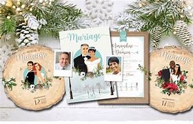 Image result for Faire Part Mariage Hiver