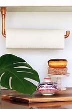 Image result for Wall Mounted Vertical Paper Towel Holder
