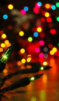 Image result for Christmas Lights Phone Wallpaper