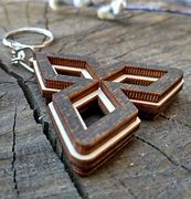 Image result for Wooden Keychain